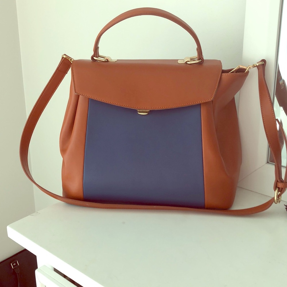 Segolene Paris colorblock handbag (faux leather)